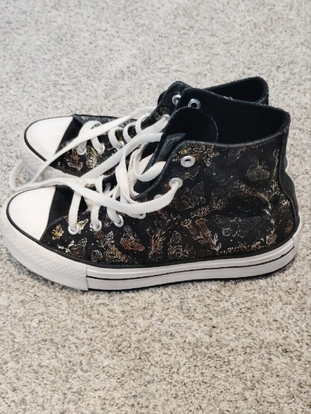 Converse Black/Gold 